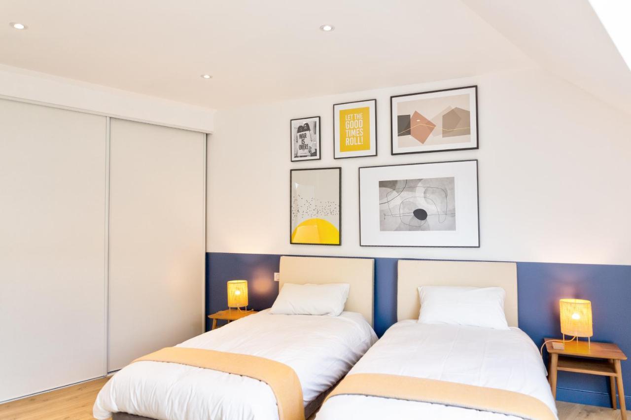Residence Du Phare - 4 Appartements - 2 Chambres - Vue Mer Ou Terrasse Combrit ภายนอก รูปภาพ