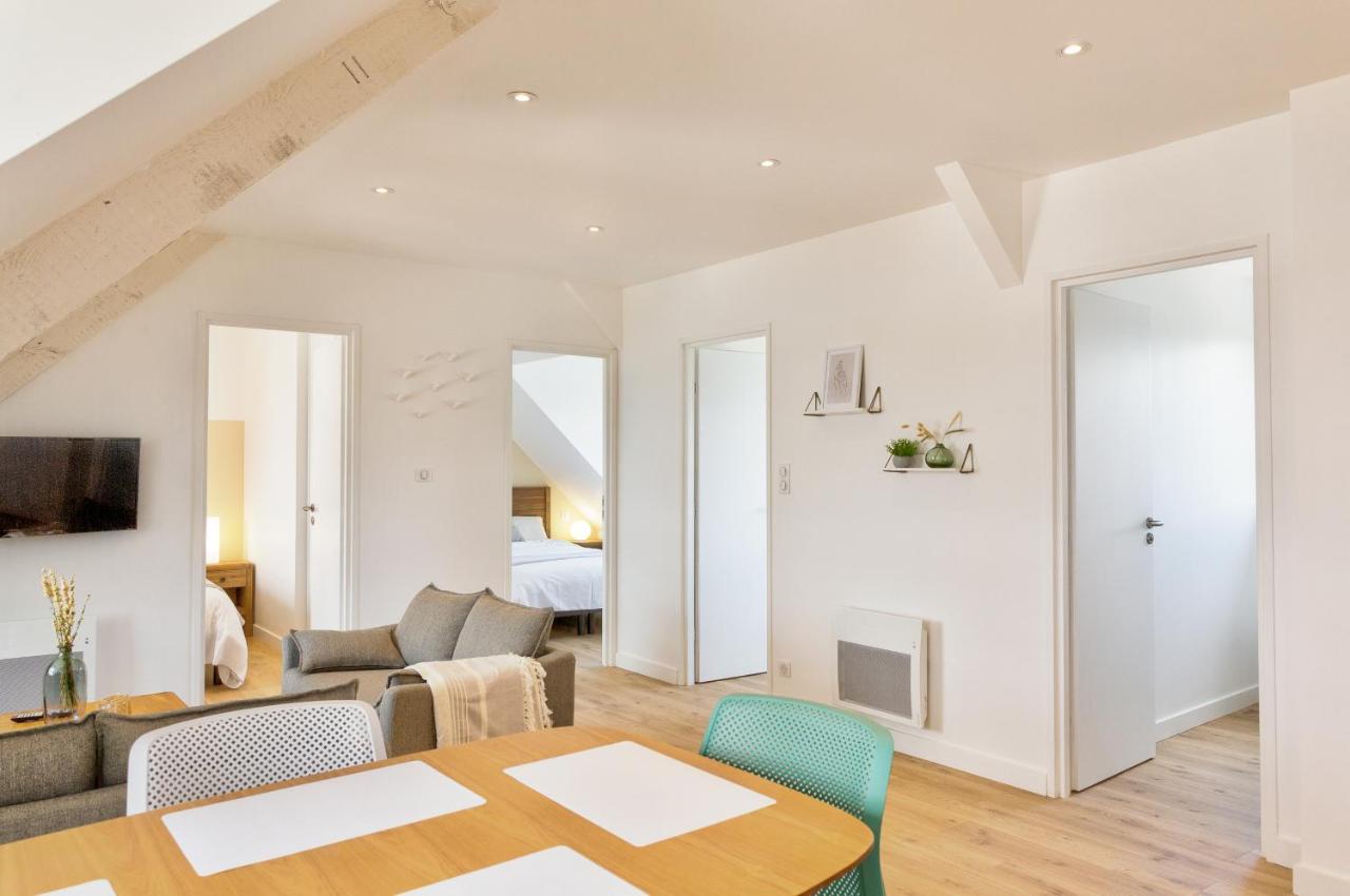 Residence Du Phare - 4 Appartements - 2 Chambres - Vue Mer Ou Terrasse Combrit ภายนอก รูปภาพ