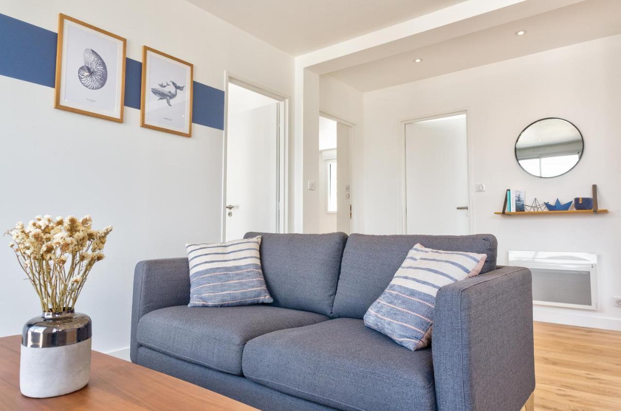 Residence Du Phare - 4 Appartements - 2 Chambres - Vue Mer Ou Terrasse Combrit ภายนอก รูปภาพ