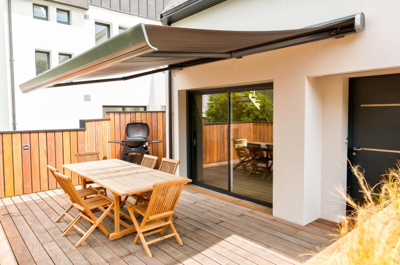 Residence Du Phare - 4 Appartements - 2 Chambres - Vue Mer Ou Terrasse Combrit ภายนอก รูปภาพ