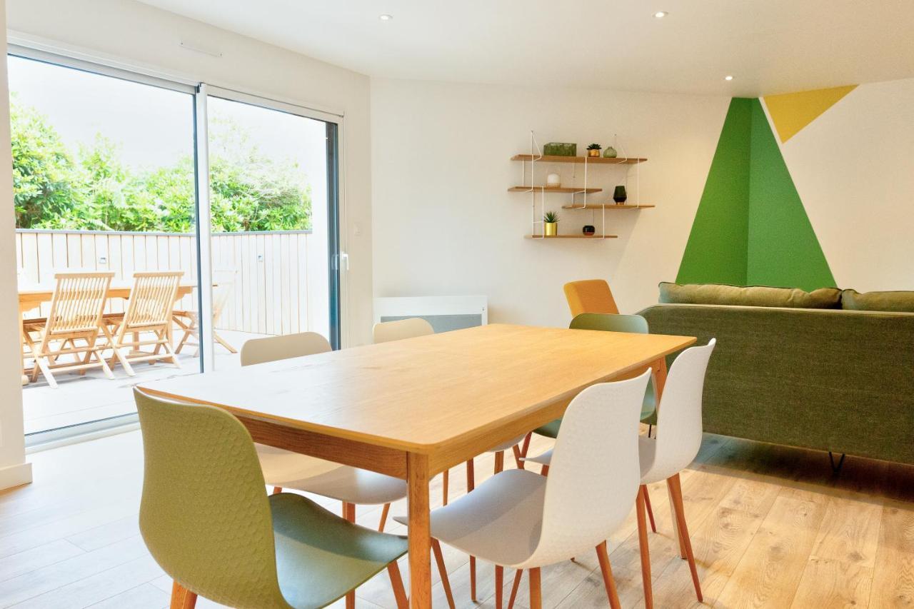 Residence Du Phare - 4 Appartements - 2 Chambres - Vue Mer Ou Terrasse Combrit ภายนอก รูปภาพ